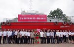 Lễ hạ thủy tàu Hồng Long 10  của Công ty TNHH MTV Hoa tiêu hàng hải khu vực II
