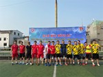 Giao hữu bóng đá chào mừng Đại hội Công đoàn công ty khóa IV, nhiệm kỳ 2023-2028 và Hội nghị Người lao động công ty năm 2023