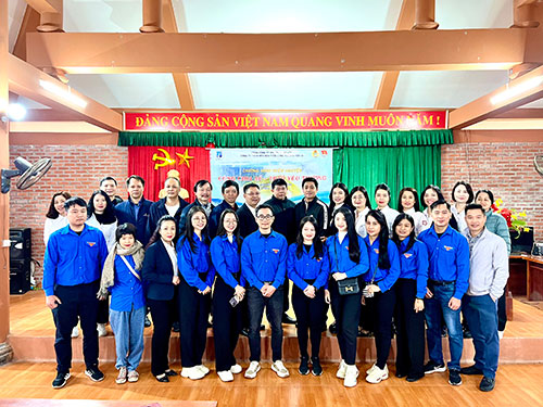 Hoạt động thiện nguyện tại huyện Bình Liêu, tỉnh Quảng Ninh.
