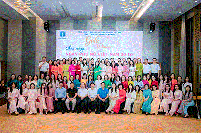 Công ty Hoa tiêu hàng hải miền Bắc tổ chức buổi gặp mặt nhân kỷ niệm 95 năm Ngày thành lập Hội Liên hiệp Phụ nữ Việt Nam