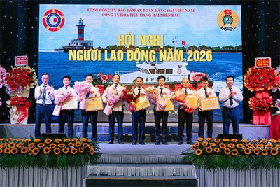 Công ty Hoa tiêu hàng hải miền Bắc tổ chức Hội nghị Người lao động năm 2026