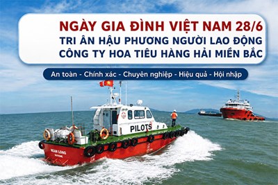 Gia đình - Điểm tựa bình yên của Người lao động Công ty Hoa tiêu hàng hải miền Bắc