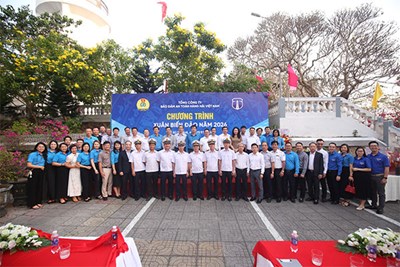 Công ty Hoa tiêu hàng hải miền Bắc tham gia Chương trình "Xuân biển đảo 2026" tại Vũng Tàu